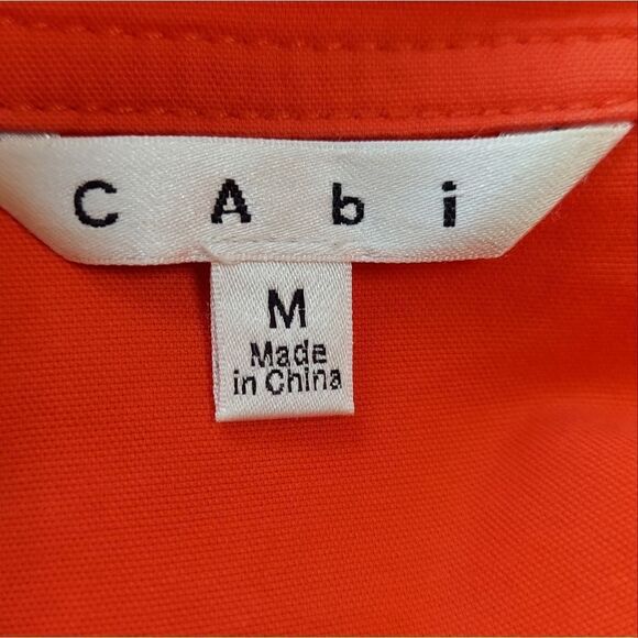 Cabi Utility Style Jacket Peachy Orange Size M - Picture 7 of 14